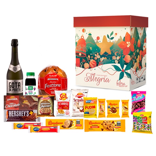 Cesta de Natal Alegria