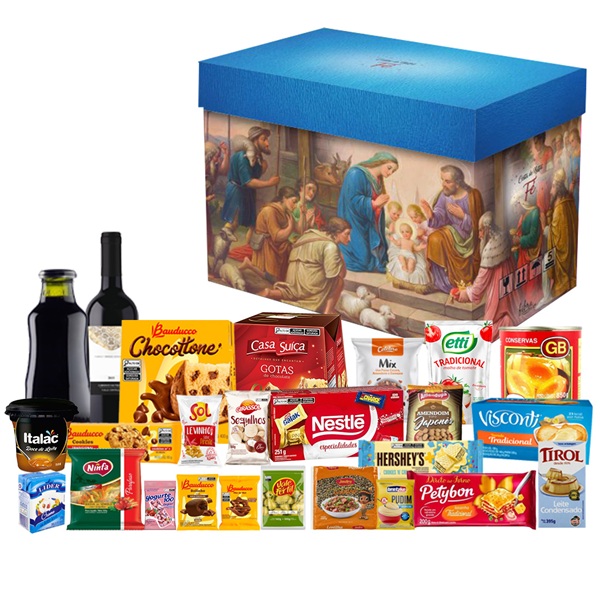 Cesta de Natal Fé 2